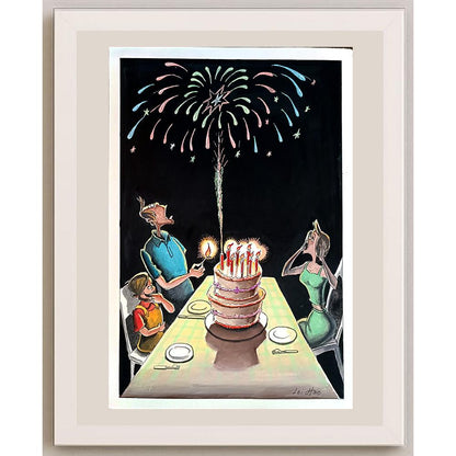 Lei Hao 29x21cm Orijinal Karikatür BOD03822