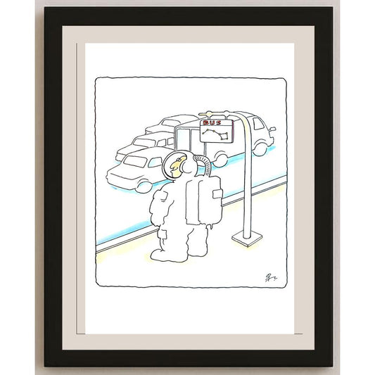 Ba Bilig 29x21cm Orijinal Karikatür BOD03835