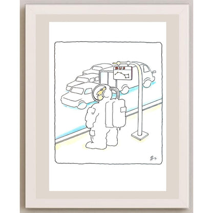 Ba Bilig 29x21cm Orijinal Karikatür BOD03835