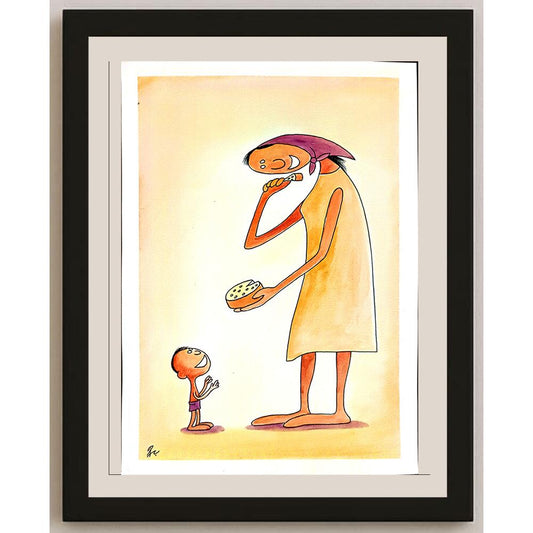 Ba Bilig 29x21cm Orijinal Karikatür BOD03836