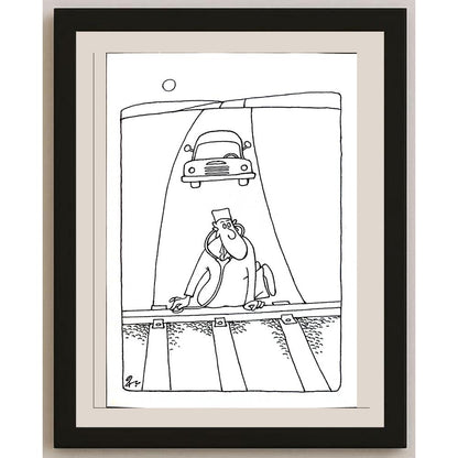 Ba Bilig 29x21cm Orijinal Karikatür BOD03837
