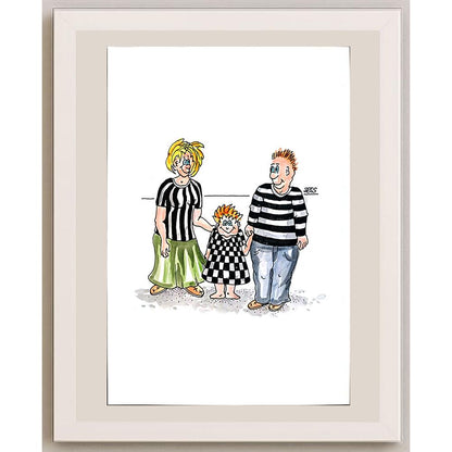 Winfried Besslich 29x21cm Orijinal Karikatür BOD03847