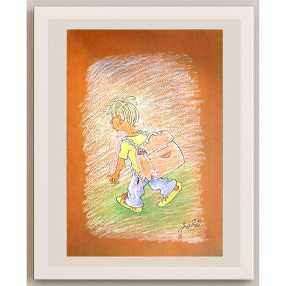 Jordan Popiliev 29x21cm Orijinal Karikatür BOD03855