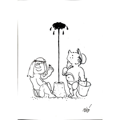 Georgijevski Miroslav 29x21cm Orijinal Karikatür BOD03868