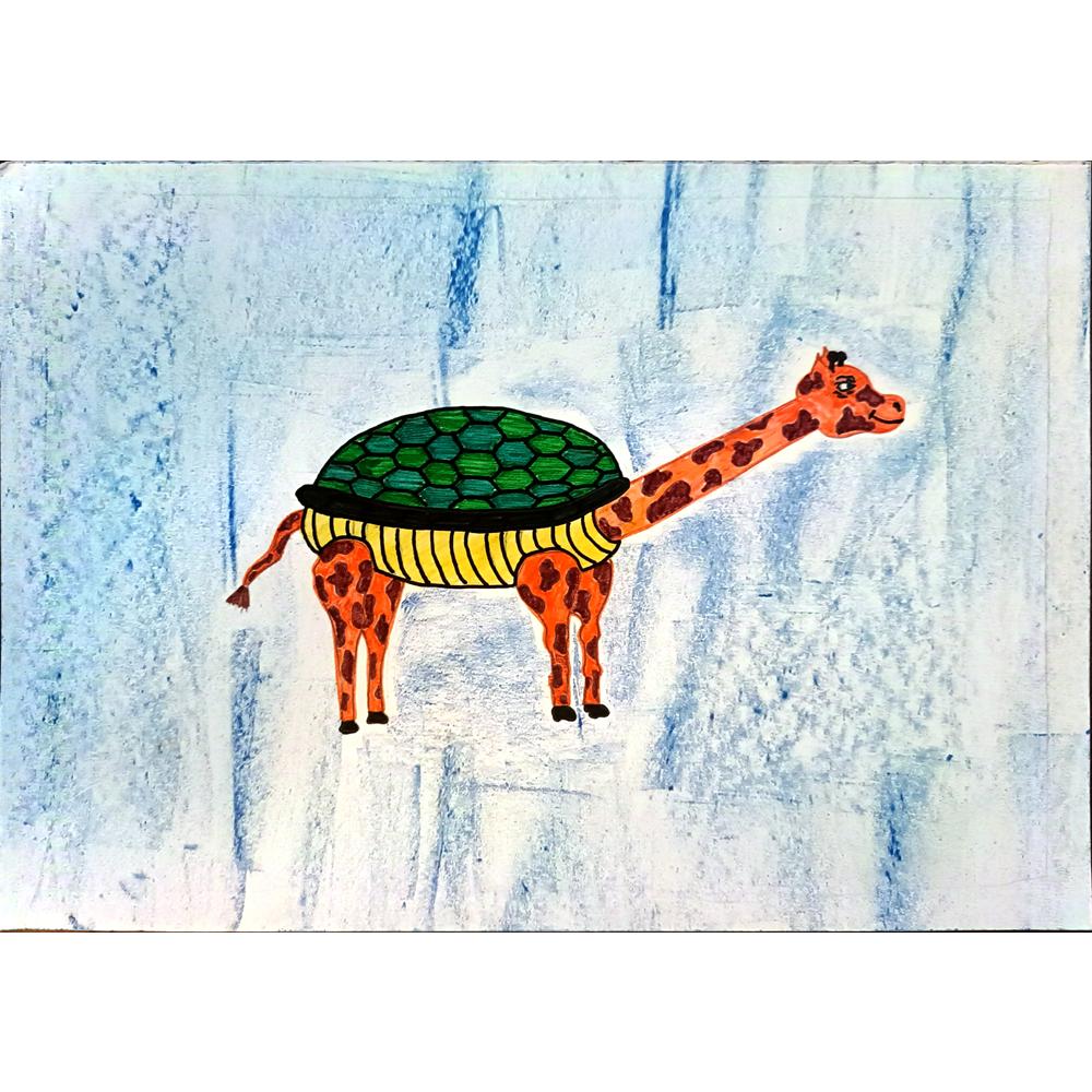 Valeriya Ignatovskaya 29x21cm Orijinal Karikatür BOD03872