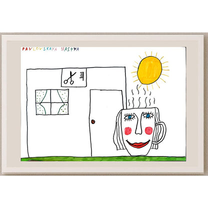 Nastya Paviovskaya 29x21cm Orijinal Karikatür BOD03875