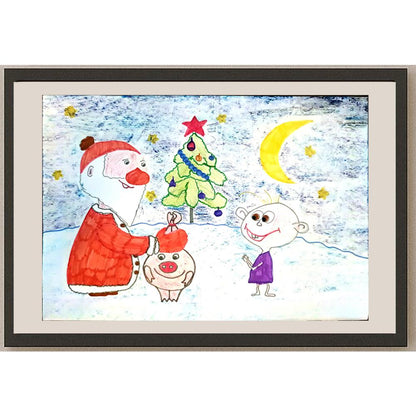 Valeriya Ignatovskaya 29x21cm Orijinal Karikatür BOD03876