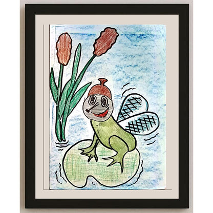 Kristina Odintzova 29x21cm Orijinal Karikatür BOD03877