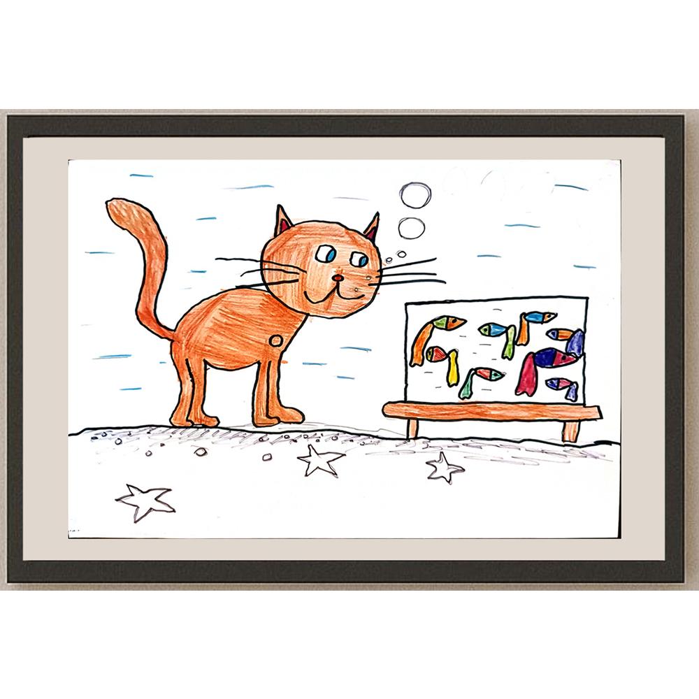 Sasha Shuvalova 29x21cm Orijinal Karikatür BOD03878