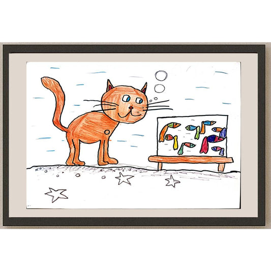 Sasha Shuvalova 29x21cm Orijinal Karikatür BOD03878