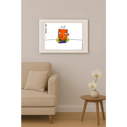 Stala Alfimova 29x21cm Orijinal Karikatür BOD03879