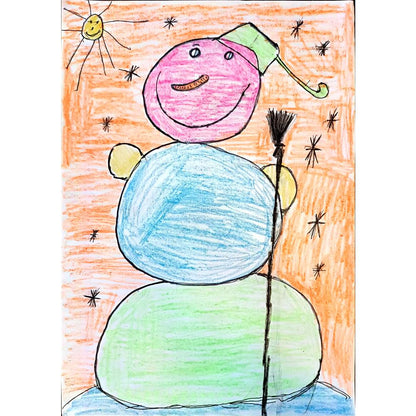 Sasha Kulikova 29x21cm Orijinal Karikatür BOD03887