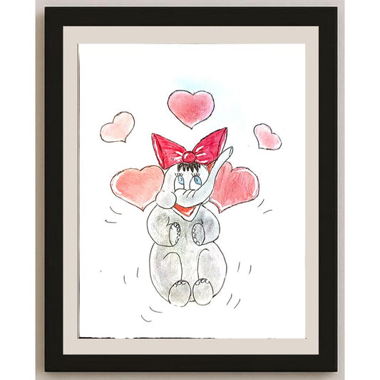 Alisa Bartkevich 29x21cm Orijinal Karikatür BOD03895