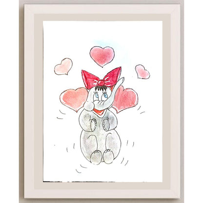 Alisa Bartkevich 29x21cm Orijinal Karikatür BOD03895