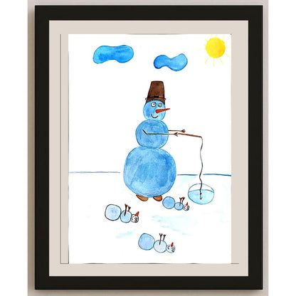 Fedya Levchenko 29x21cm Orijinal Karikatür BOD03896