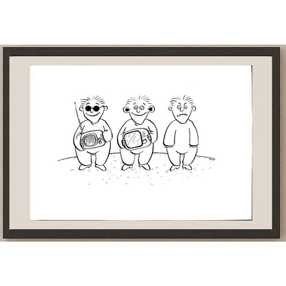 Sokolov Sergey 29x21cm Orijinal Karikatür BOD03901