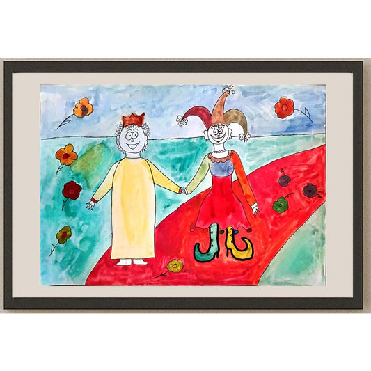 Nastya Nikitenko 29x21cm Orijinal Karikatür BOD03907