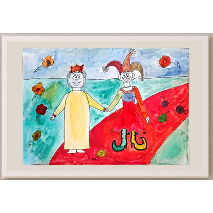 Nastya Nikitenko 29x21cm Orijinal Karikatür BOD03907