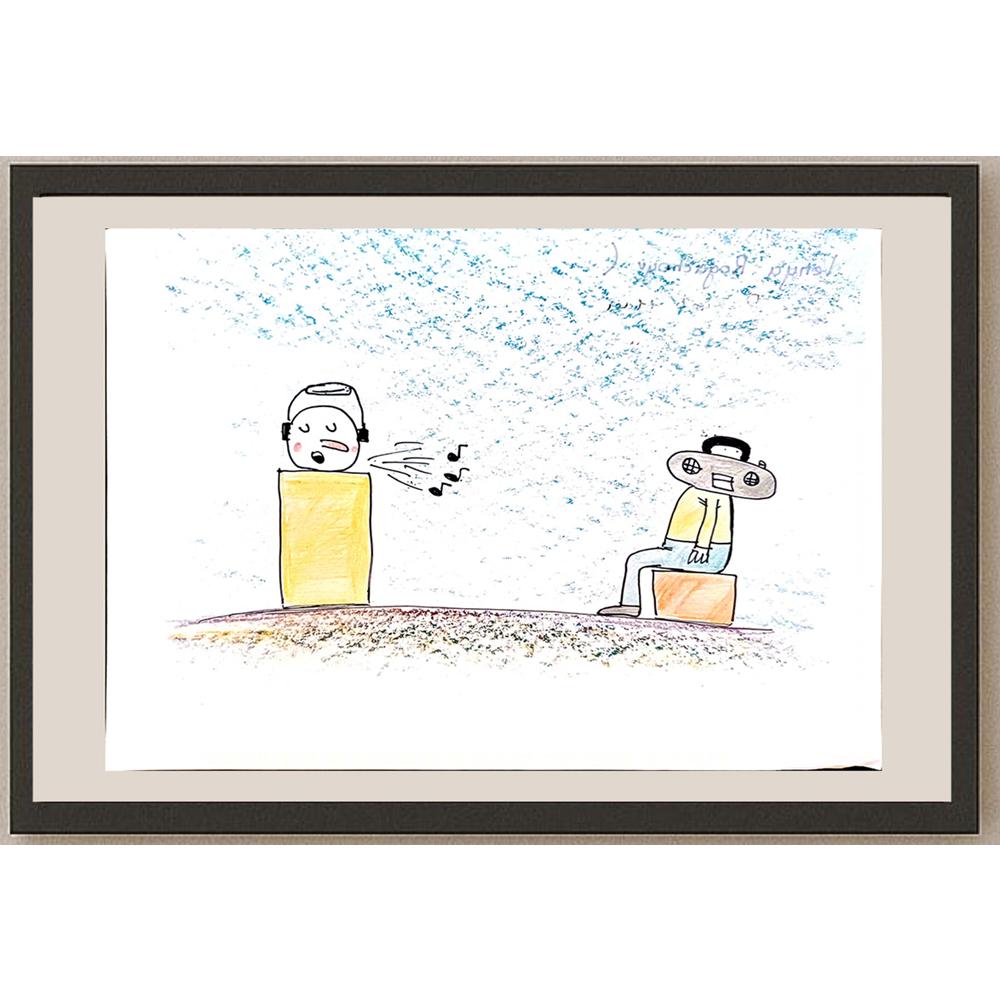 Venya Rogachoyu 29x21cm Orijinal Karikatür BOD03908