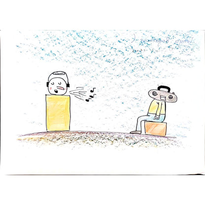Venya Rogachoyu 29x21cm Orijinal Karikatür BOD03908