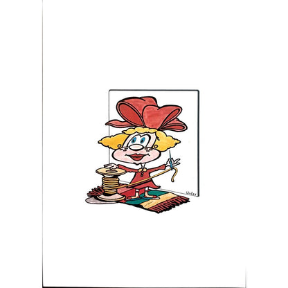 Valerio Aleksandrov 29x21cm Orijinal Karikatür BOD03915