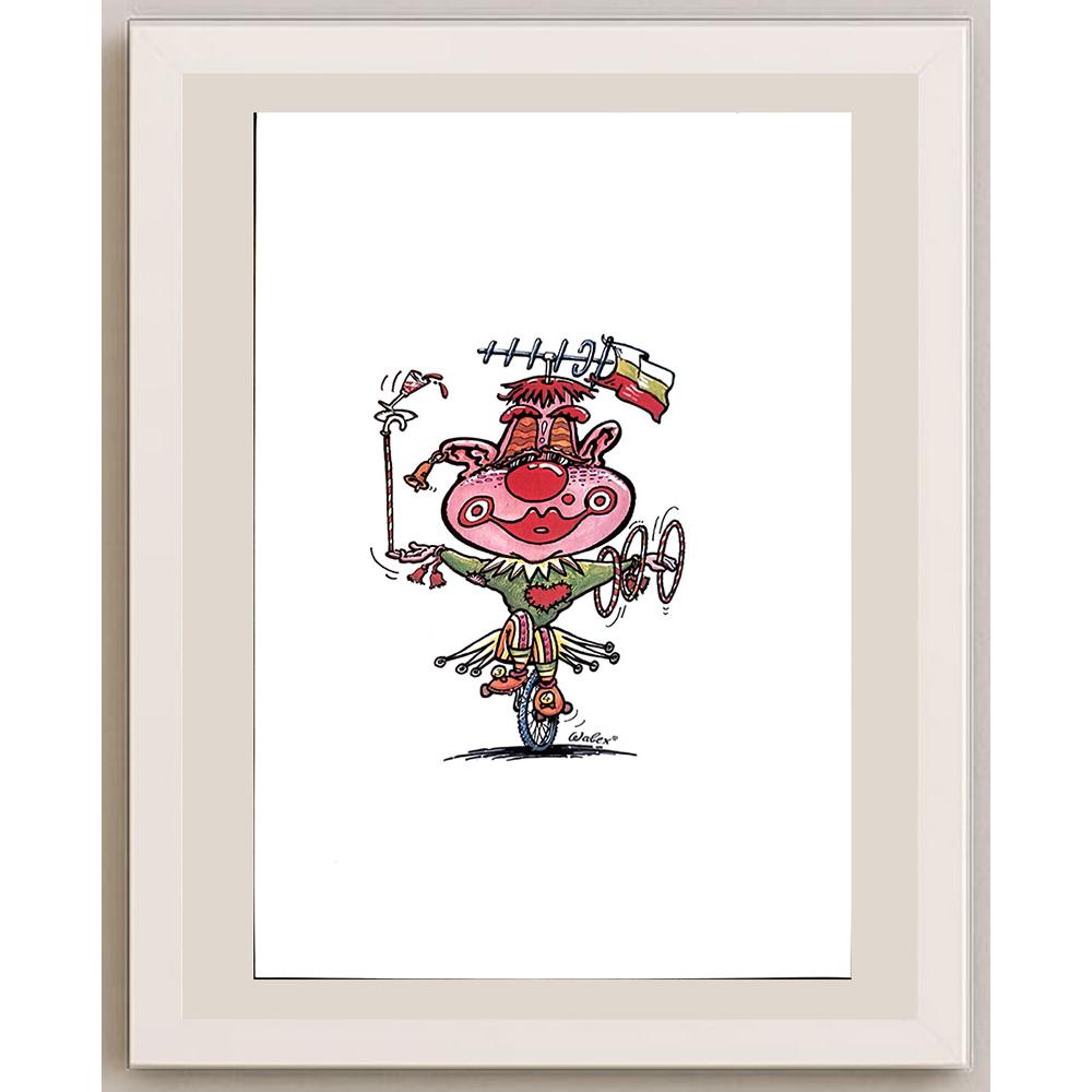 Valerio Aleksandrov 29x21cm Orijinal Karikatür BOD03917