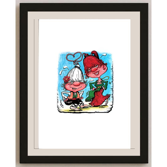 Valerio Aleksandrov 29x21cm Orijinal Karikatür BOD03922