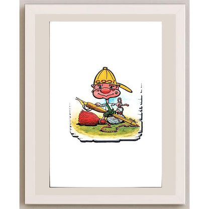 Valerio Aleksandrov 29x21cm Orijinal Karikatür BOD03926