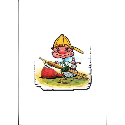 Valerio Aleksandrov 29x21cm Orijinal Karikatür BOD03926