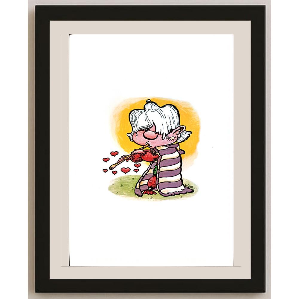 Valerio Aleksandrov 29x21cm Orijinal Karikatür BOD03927