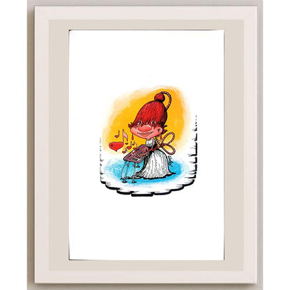 Valerio Aleksandrov 29x21cm Orijinal Karikatür BOD03928