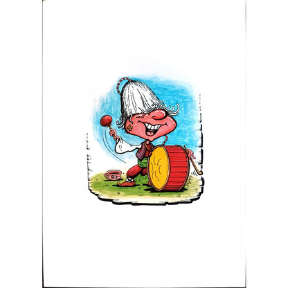 Valerio Aleksandrov 29x21cm Orijinal Karikatür BOD03929