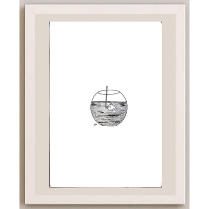 Mona Eskandary 29x21cm Orijinal Karikatür BOD03930