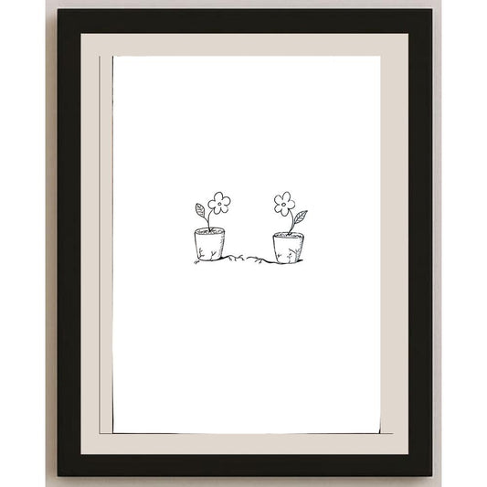 Mona Eskandary 29x21cm Orijinal Karikatür BOD03931