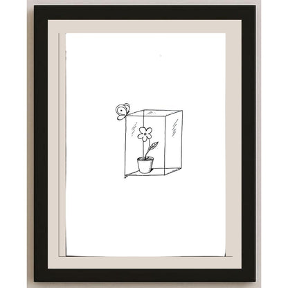 Mona Eskandary 29x21cm Orijinal Karikatür BOD03932