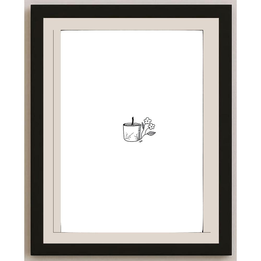 Mona Eskandary 29x21cm Orijinal Karikatür BOD03933