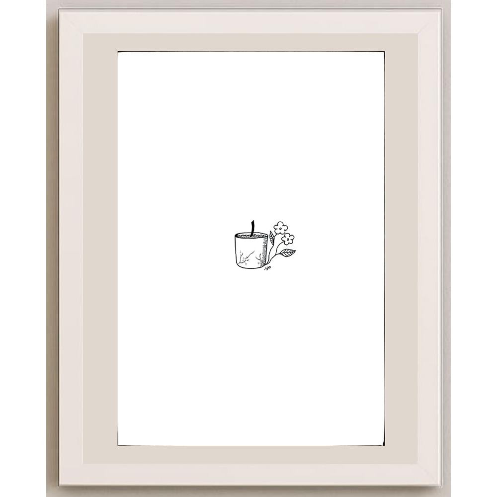 Mona Eskandary 29x21cm Orijinal Karikatür BOD03933