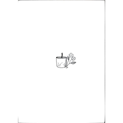 Mona Eskandary 29x21cm Orijinal Karikatür BOD03933