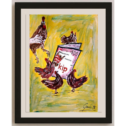Gerda De Jong 29x21cm Orijinal Karikatür BOD03935