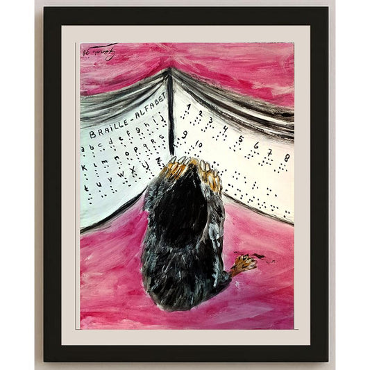Gerda De Jong 29x21cm Orijinal Karikatür BOD03939