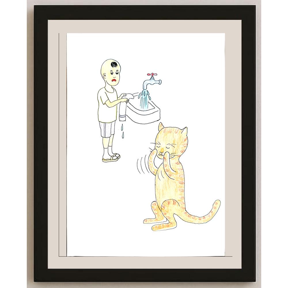 Jia Rui Jun 29x21cm Orijinal Karikatür BOD03950