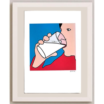 Peter Nieuwendijk 29x21cm Orijinal Karikatür BOD03958