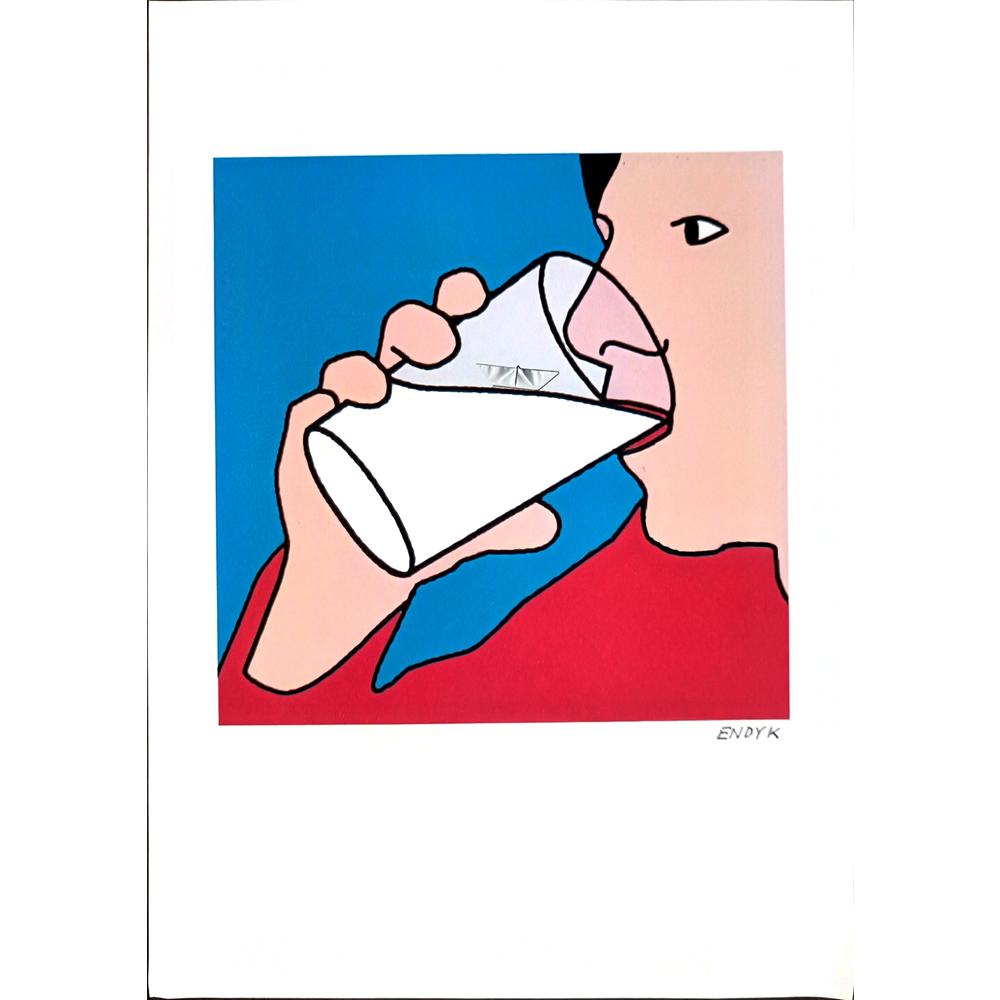 Peter Nieuwendijk 29x21cm Orijinal Karikatür BOD03958