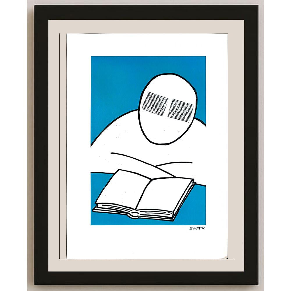 Peter Nieuwendijk 29x21cm Orijinal Karikatür BOD03961