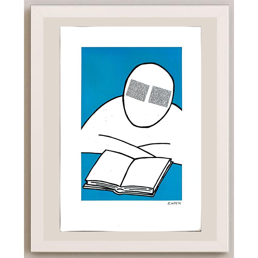 Peter Nieuwendijk 29x21cm Orijinal Karikatür BOD03961