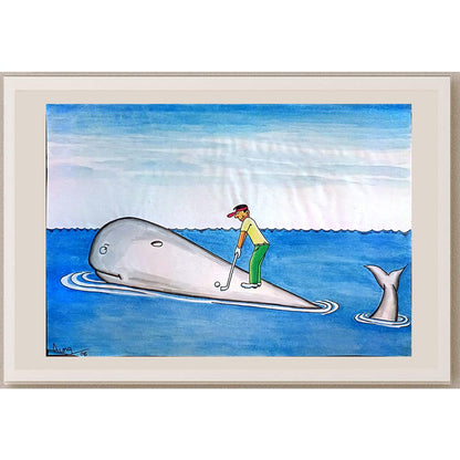 Aung 29x21cm Orijinal Karikatür BOD03962
