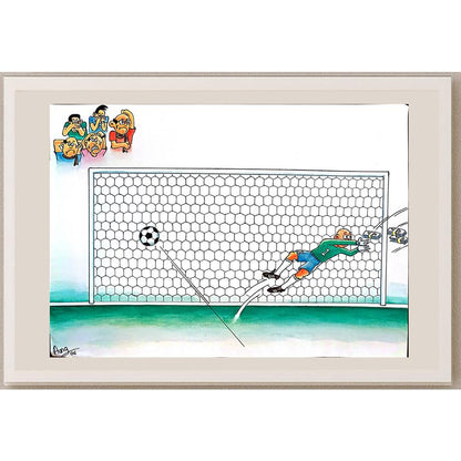 Aung 29x21cm Orijinal Karikatür BOD03963