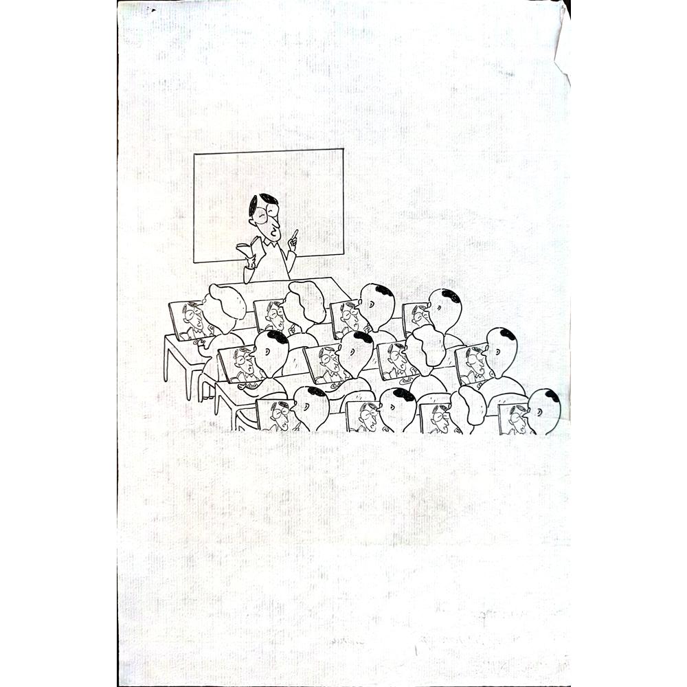 Jin Xiao Xing 29x21cm Orijinal Karikatür BOD03967