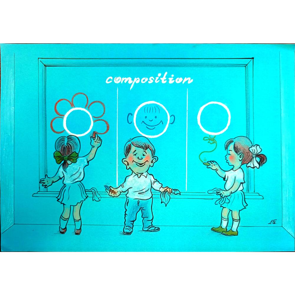 Gazizov Aidarbek 29x21cm Orijinal Karikatür BOD04000