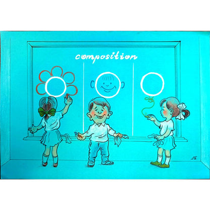 Gazizov Aidarbek 29x21cm Orijinal Karikatür BOD04000